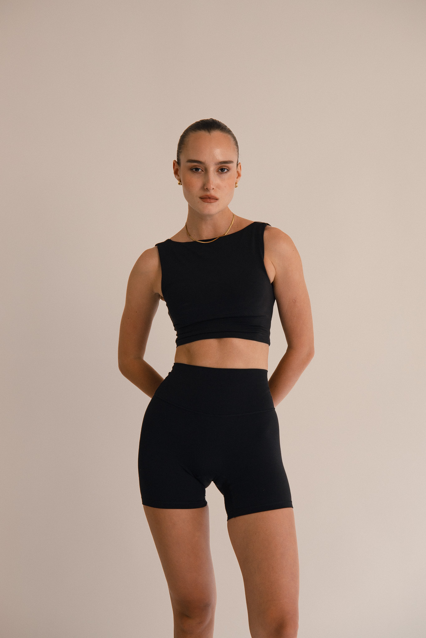 Black Sculpt Top - Image 2